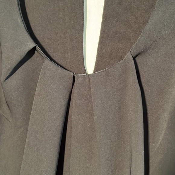 RACHAEL ROY NWT Minimalist Long SLV Black Sheath/Swing Career/Party Dress SZ XL - Picture 3 of 16